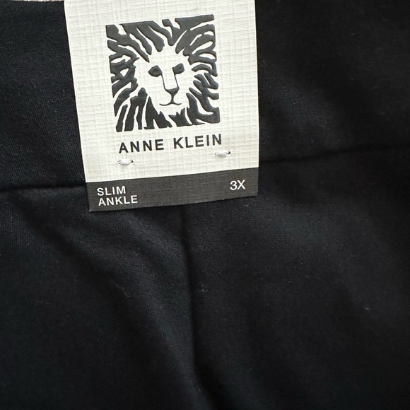 Anne Klein Pull-on SLIM ANKLE BLACK PANTS Women’s Size 3X. - Picture 8 of 11